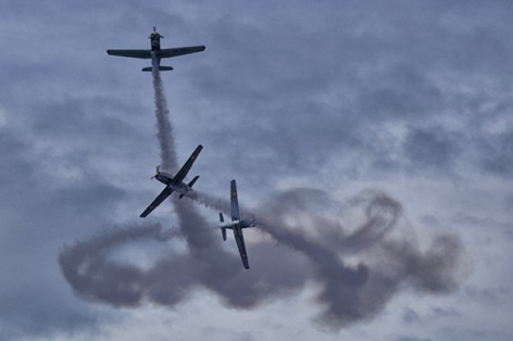 Luino - Pattuglia acrobatica P3 Flyers